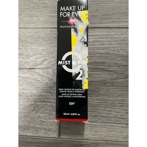 NEW MAKE UP FOR EVER Mist And Fix O2 12H Setting Spray 100ml/3.38 FL